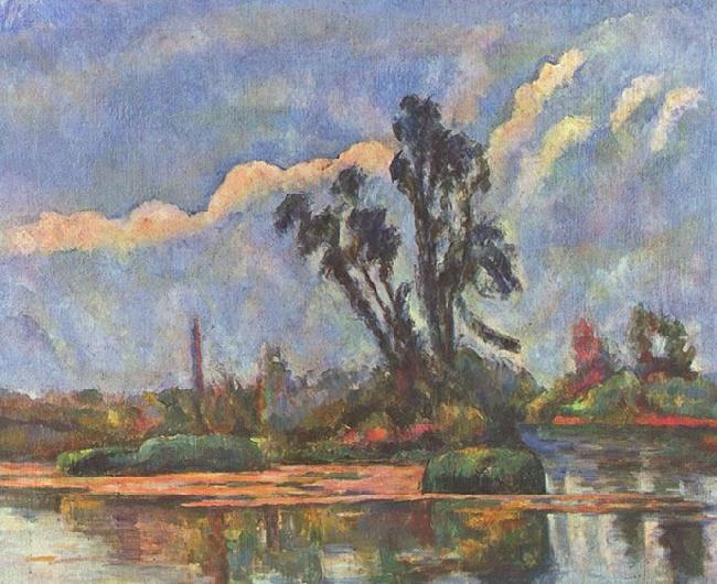 Paul Cezanne Ufer der Oise oil painting picture